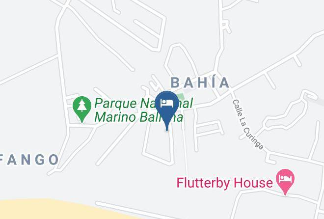 Hotel Uvita Paradise Map