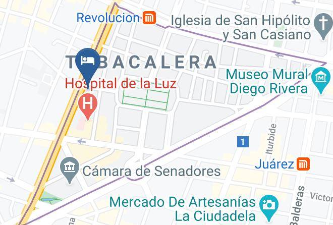 Cuauhtemoc - Hotel Arizona Maps