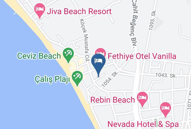 Fethiye - Uygar Hotel Maps