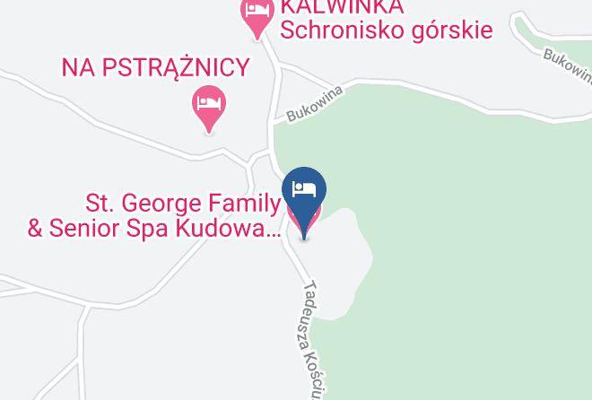 Klodzki - St George Family & Senior Spa Kudowa Zdroj Maps