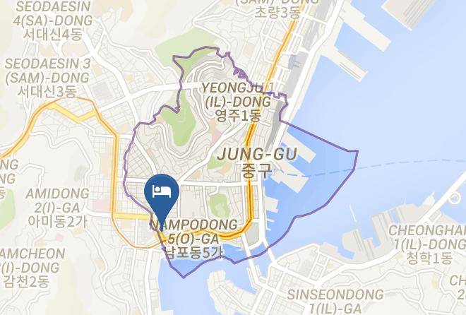 Junggu - Hotel V Nampo Maps