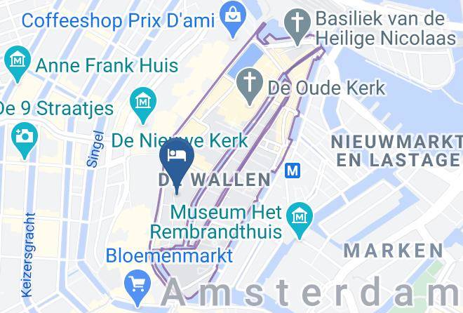 Amsterdam - Hotel V Nesplein Maps