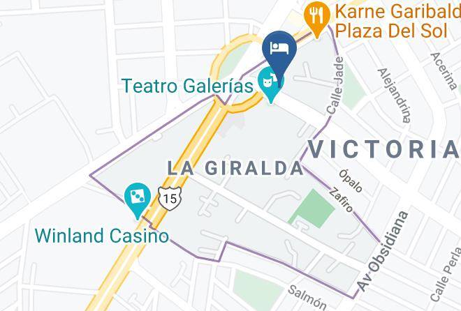 Zapopan - Hotel V Nova Maps