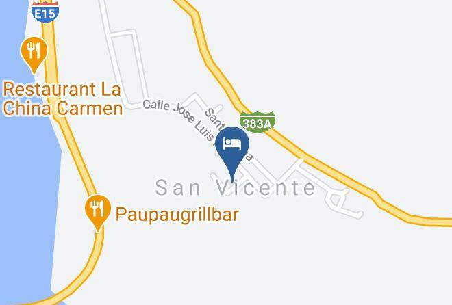 Hotel Vacaciones Map