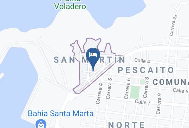 Santa Marta - Hotel Vadamar Maps