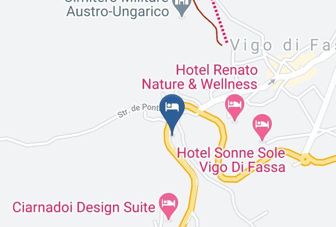 Trento - Hotel Vael Maps