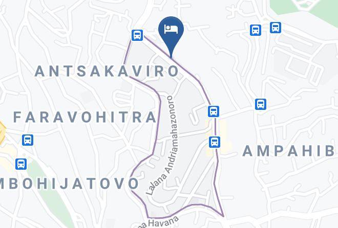 Antananarivo Renivohitra - Hotel Vahiny Maps