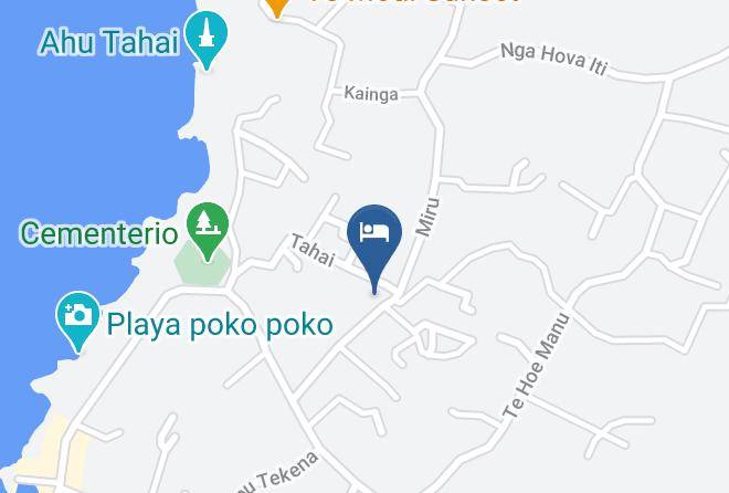 Easter Island - Hotel Vai Moana Maps