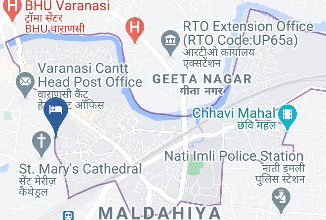 Varanasi - Hotel Vaibhav Maps