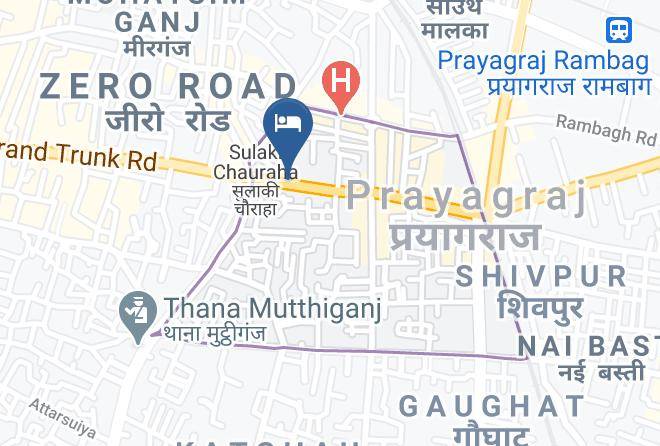 Allahabad - Hotel Vaishali Hotels In Allahabad Maps