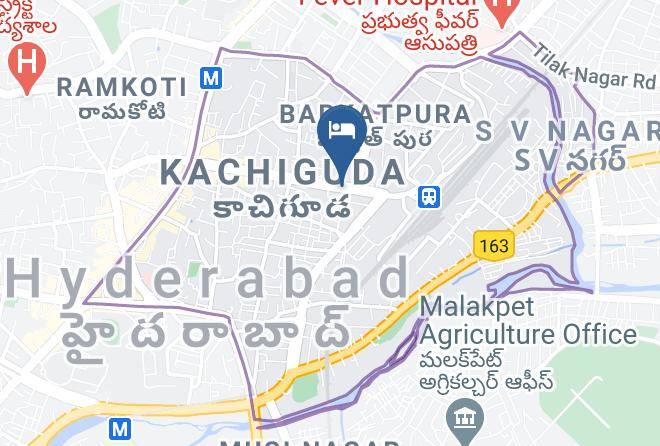 Hyderabad - Hotel Vaishnaoi Maps