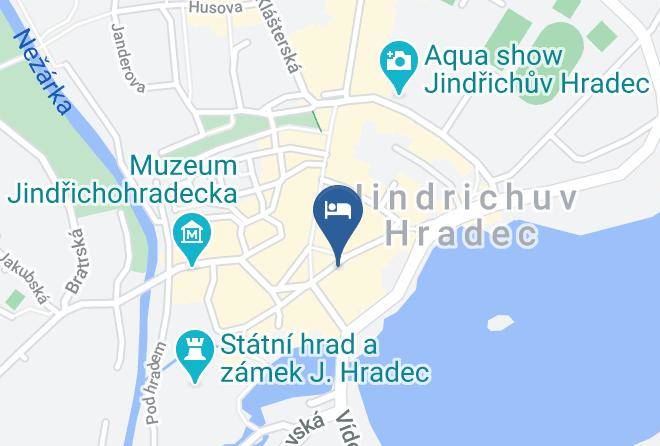 Jindrichuv Hradec - Hotel Vajgar Maps