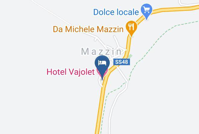 Hotel Vajolet Map