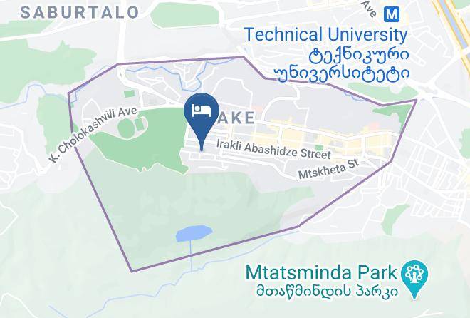 Tbilisi - Hotel Vake Maps