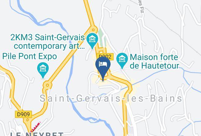 Haute Savoie - Hotel Val D'este Maps