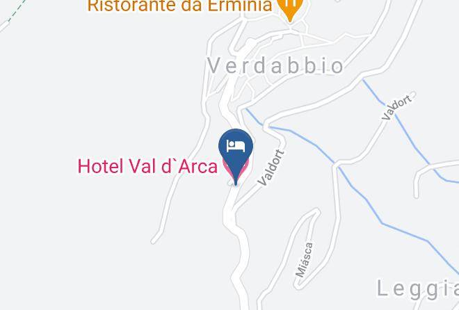 Moesa - Hotel Val D`arca Maps