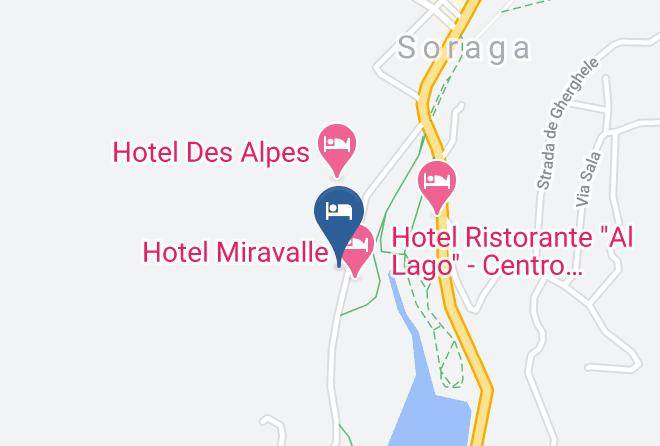 Trento - Hotel Val Di Fassa Maps