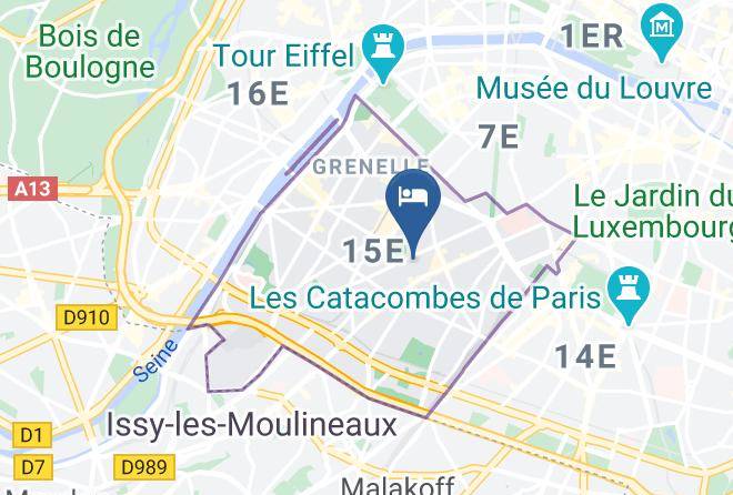 Paris - Hotel Val Girard Maps