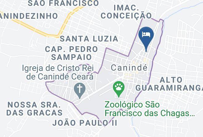 Caninde - Hotel Val Paraiso Maps