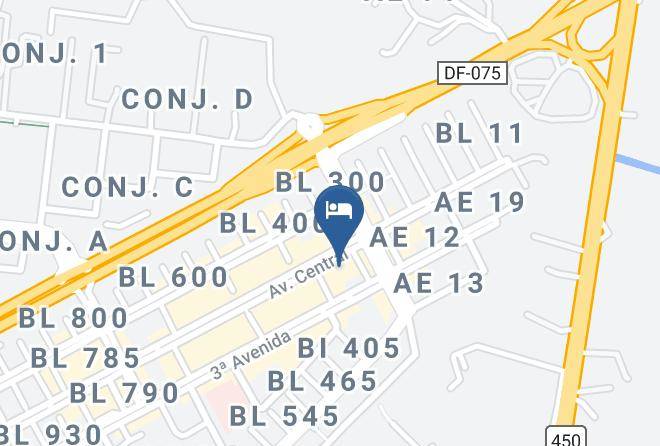 Brasilia - Hotel Valadares Maps