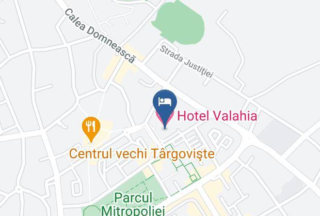 Targoviste - Hotel Valahia Maps