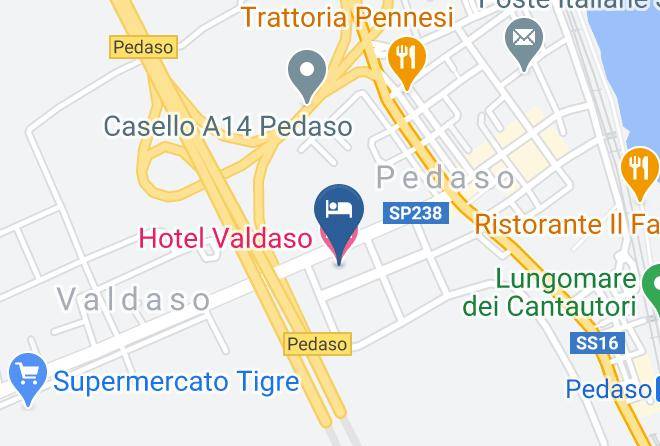 Fermo - Hotel Valdaso Maps