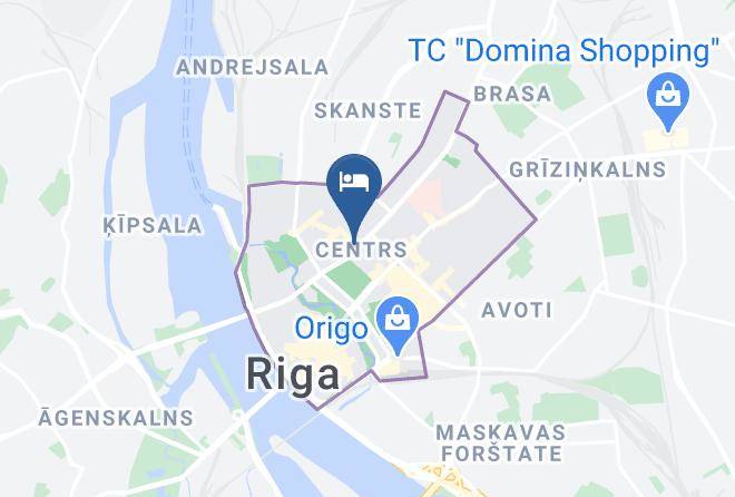 Riga - Hotel Valdemars Riga Maps