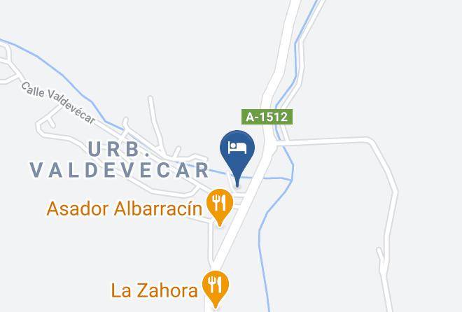 Teruel - Hotel Valdevecar Albarracin Maps