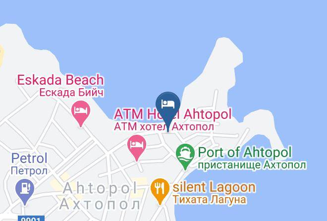 Tsarevo - Hotel Valdi Maps