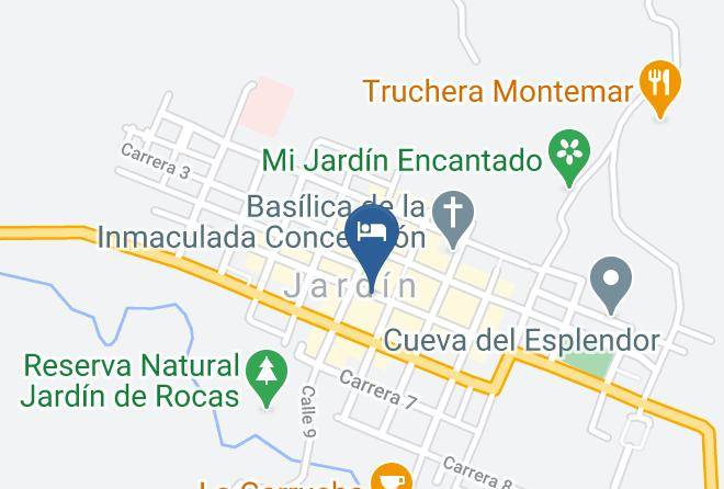 Jardin - Hotel Valdivia Maps