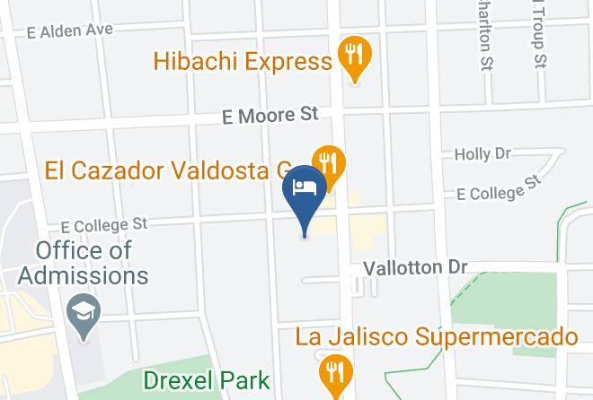 Lowndes - Hotel Valdosta Ga N Ashley St Maps