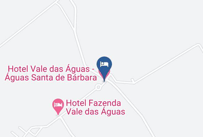 Aguas De Santa Barbara - Hotel Vale Das Aguas Aguas Santa De Barbara Maps