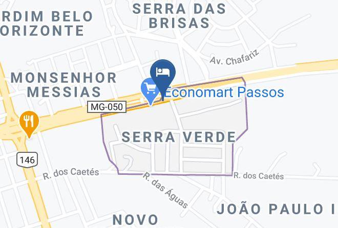 Passos - Hotel Vale Das Aguas Maps