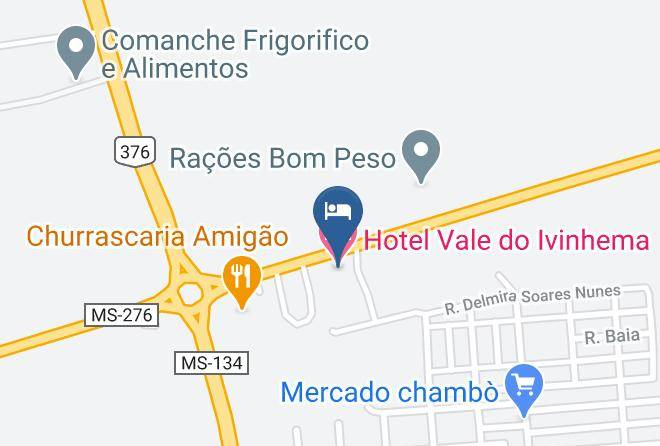 Bataypora - Hotel Vale Do Ivinhema Maps