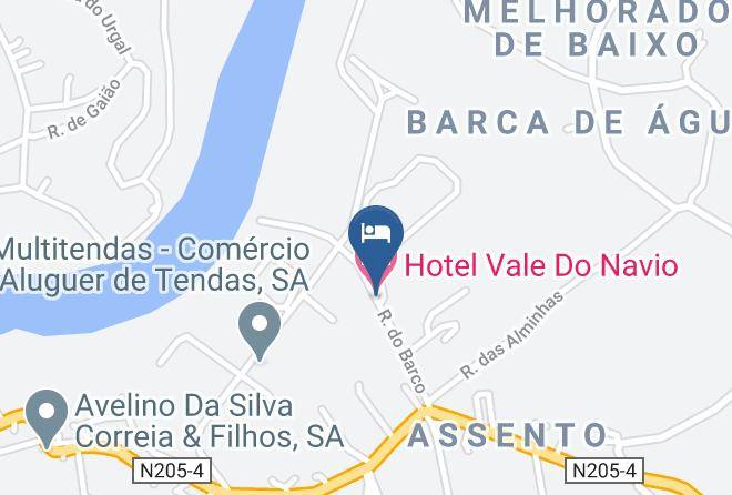 Padim Da Graca - Hotel Vale Do Navio Maps