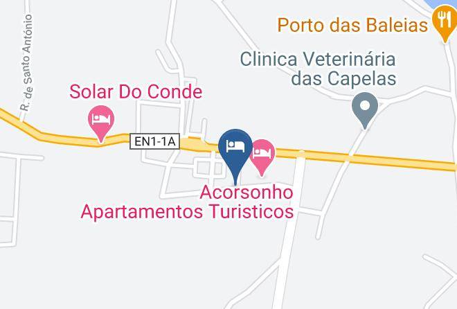 Ponta Delgada - Hotel Vale Do Navio Maps