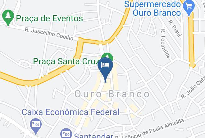 Ouro Branco - Hotel Vale Do Ouro Maps