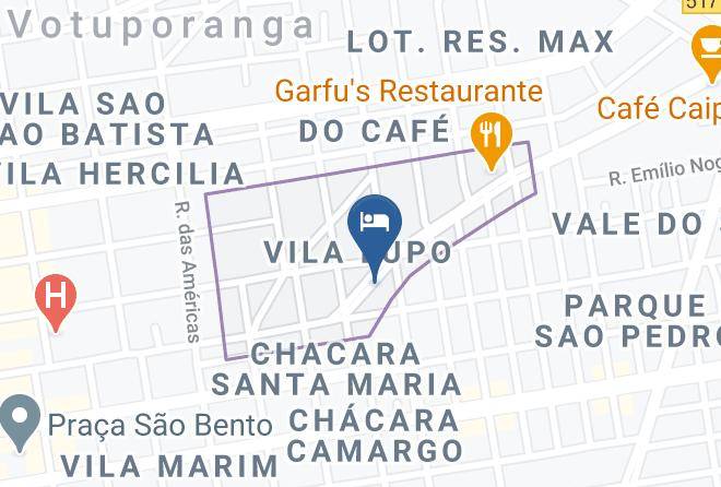 Votuporanga - Hotel Vale Do Sol Maps
