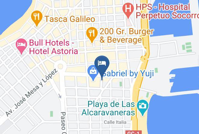 Las Palmas - Hotel Valencia Maps