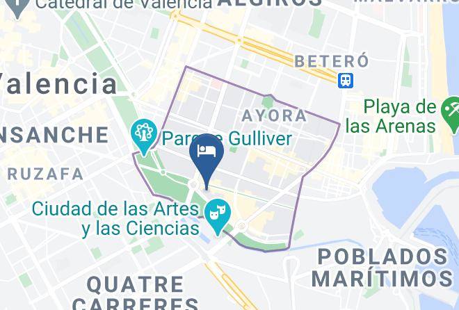 Valencia - Hotel Valencia Alameda Maps