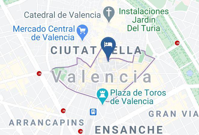 Valencia - Hotel Valencia Maps