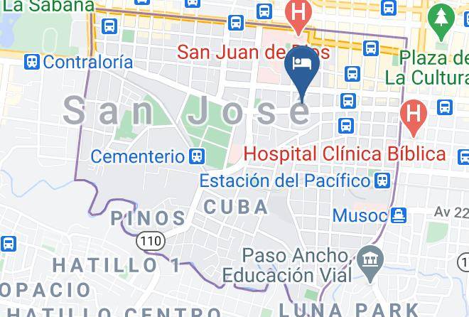 Hotel Valenciano Map