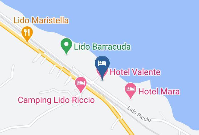 Chieti - Hotel Valente Maps