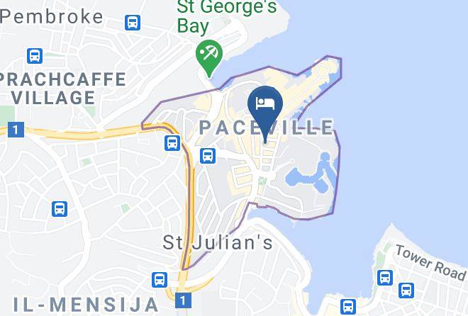 Saint Julian S - Hotel Valentina Maps