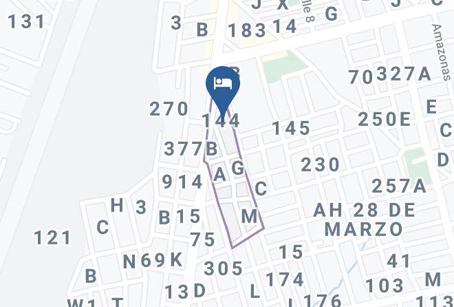 Coronel Portillo - Hotel Valentino Maps