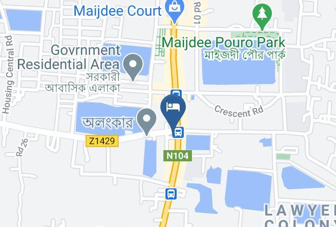 Chittagong - Hotel Valentino Maps
