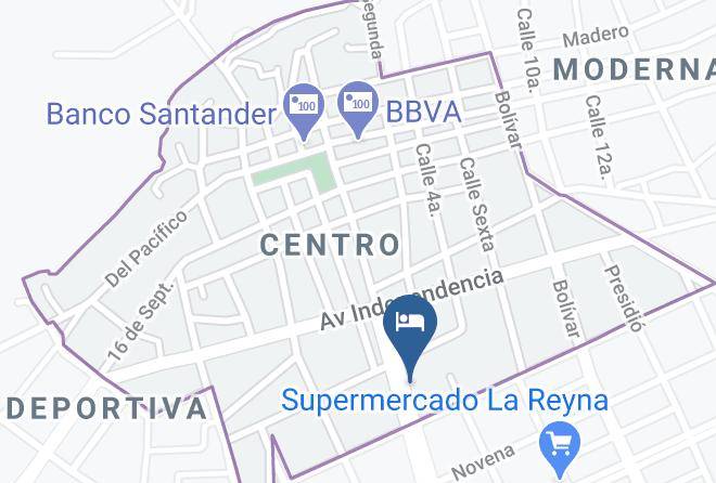 Ojinaga Municipality - Hotel Valentinos Maps