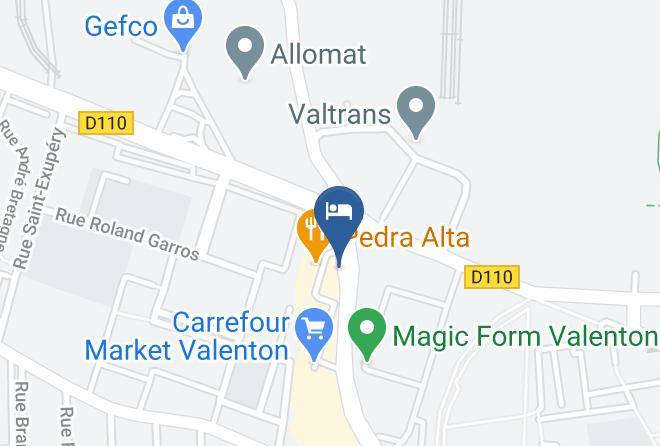 Val De Marne - Hotel Valenton Maps