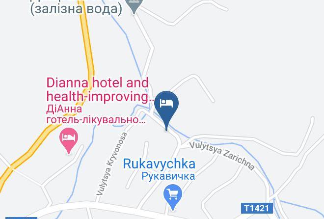Boryslav - Hotel Valentyna Maps