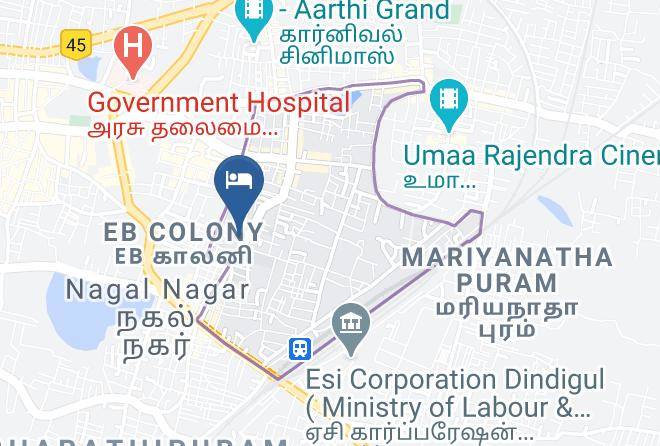 Dindigul - Hotel Vales Park Maps